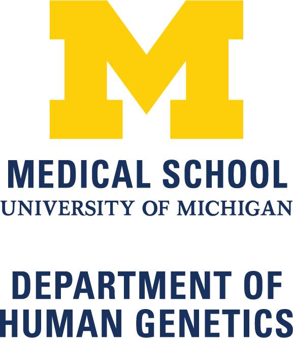 University of Michigan Department of Human Genetics Logo